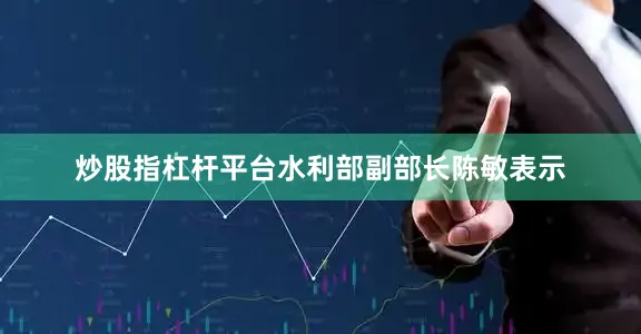炒股指杠杆平台水利部副部长陈敏表示